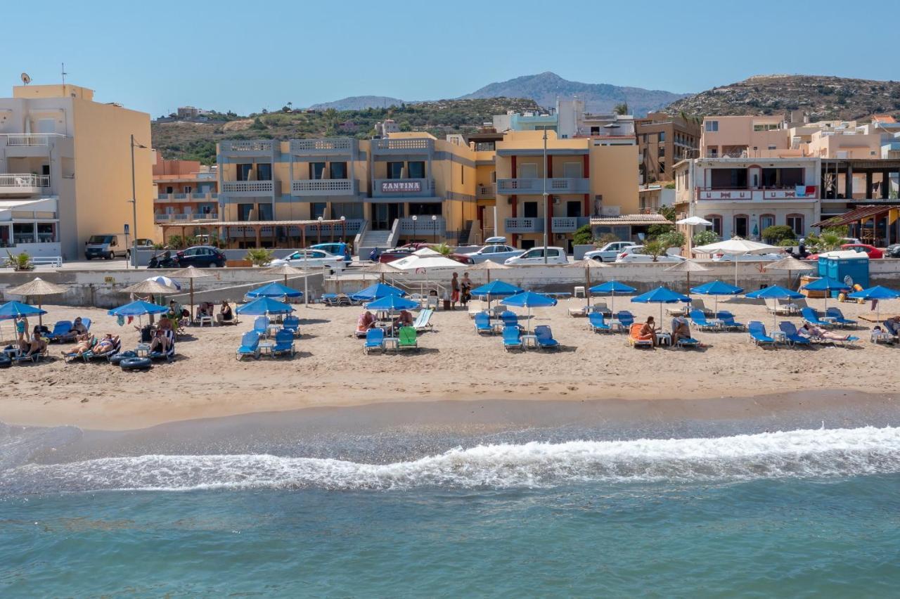 Zantina Aparthotel Rethymno Exteriör bild